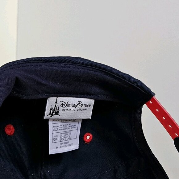 Disney Parks Snapback Hat Adult Unisex Baseball Cap Mickey Mouse OS Cotton Boho - Picture 15 of 16